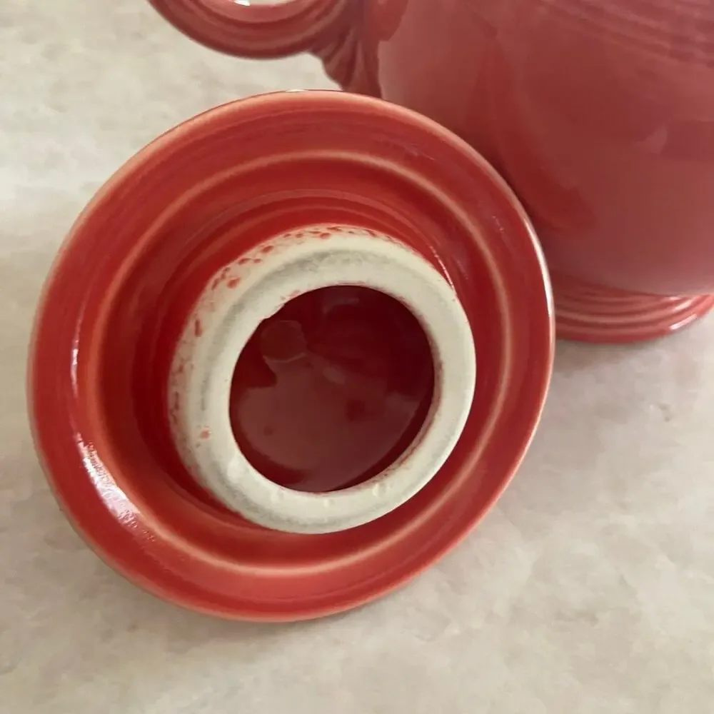 Fiesta Teapot persimmon